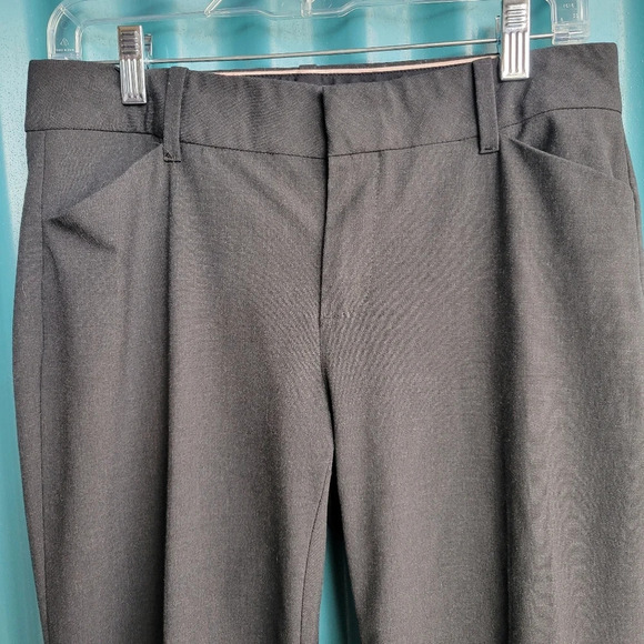 Gap Curvy Coup Profilee Grey|Black Pants Trousers Slacks size  4A/C - Picture 3 of 12